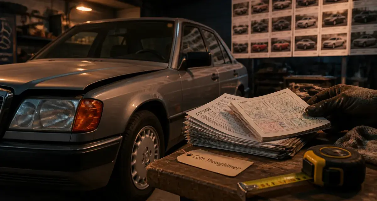 Cote youngtimer : dossier d’entretien et pièces, indicateurs de prix et piège de la mauvaise version