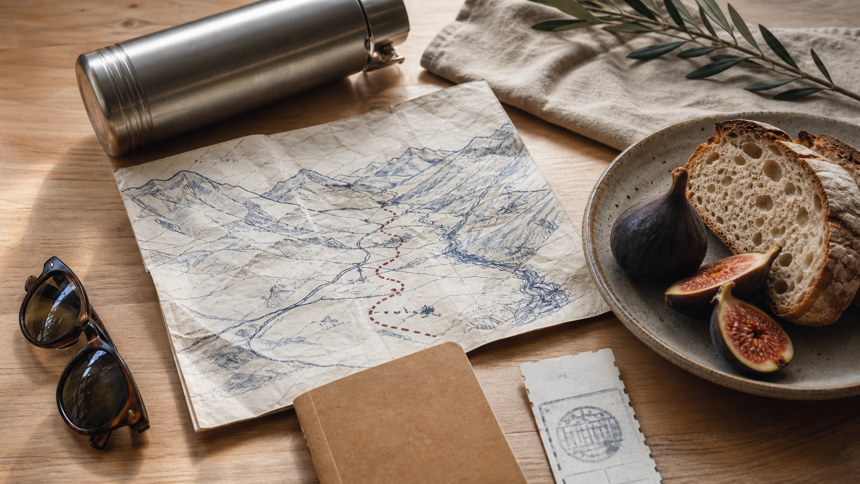 Carte et billet de train pour le slow travel: voyager autrement, lenteur