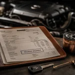 Moteur essence les plus fiables : carnet d’entretien, clé et jauge d’huile