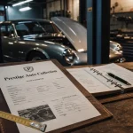 Prestige auto collection au Muy : atelier restauration voitures anciennes