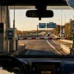 Sorties autoroute A6 Lyon Paris : vue péage et échangeur, repérer les km