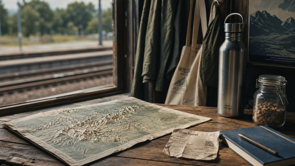 Voyage responsable: les bons réflexes Slow Travel, gourde et vrac avant le départ