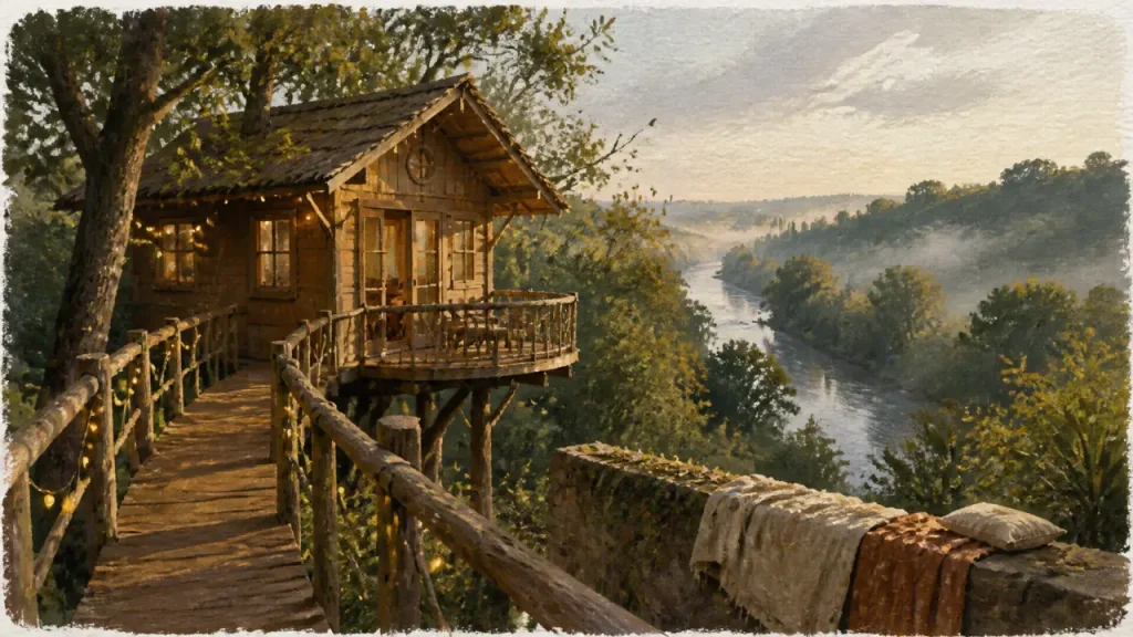 Cabane perchée, yourte ou lodge : quel camping insolite choisir en Dordogne ?