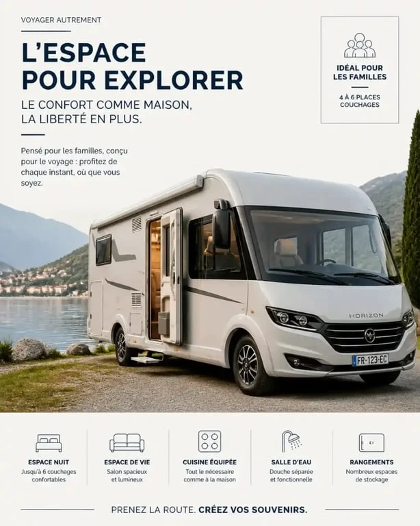 Location de camping-car à Milan pour des vacances en famille