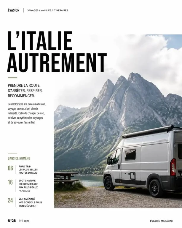 Location de van aménagé à Milan pour un road trip dans les Alpes italiennes
