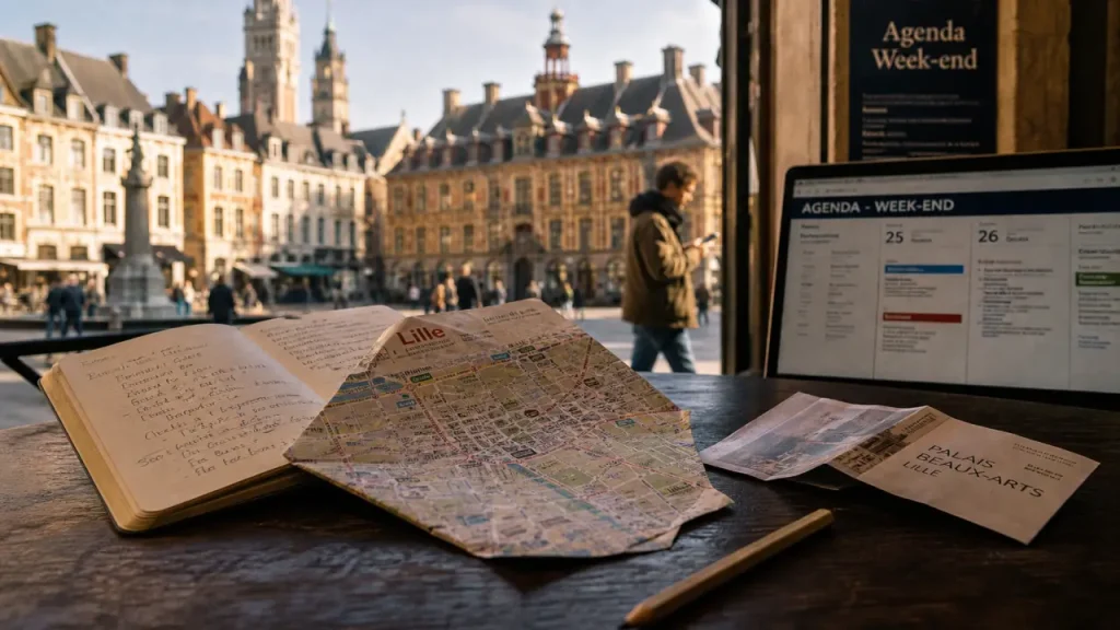 À Lille ce week-end : choisir vite entre agenda daté, bons plans et alentours