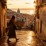 Lisbonne en 3 jours : rue d’Alfama, vue sur le Tage