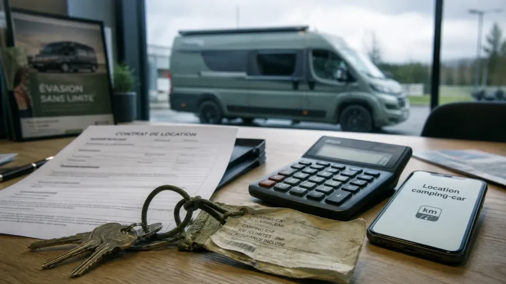 Location camping-car longue durée : prix au mois, véhicule adapté et clauses à vérifier