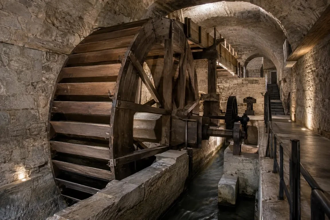 Voyage insolite en Suisse dans le moulin souterrain du Locle