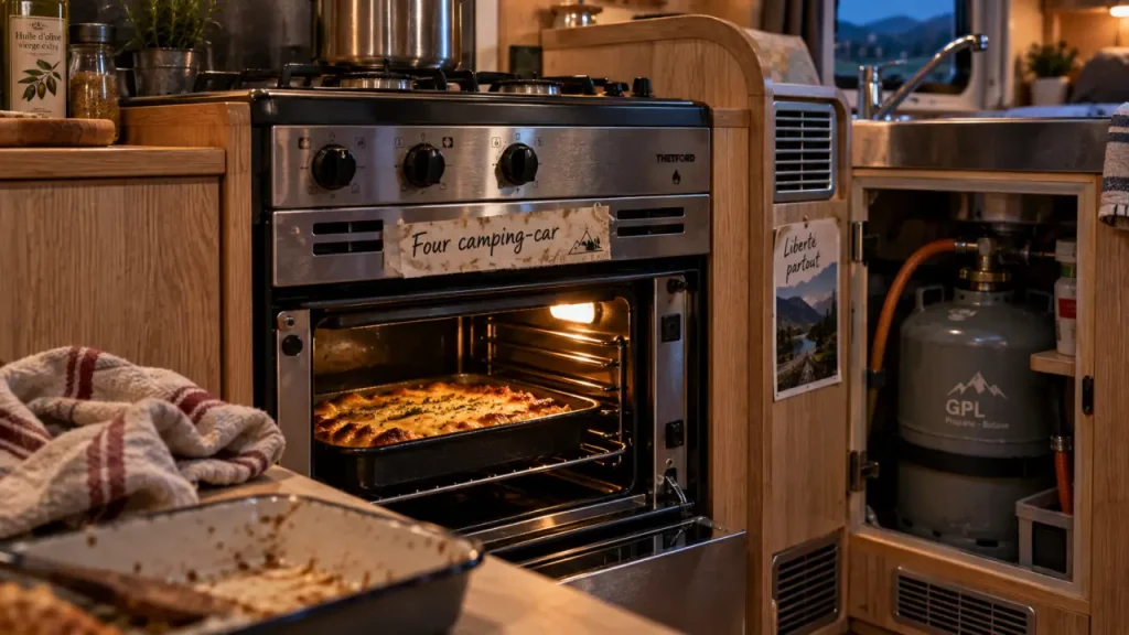 Four camping-car : gaz, 230 V ou Omnia, quelle solution choisir pour cuisiner en autonomie ?