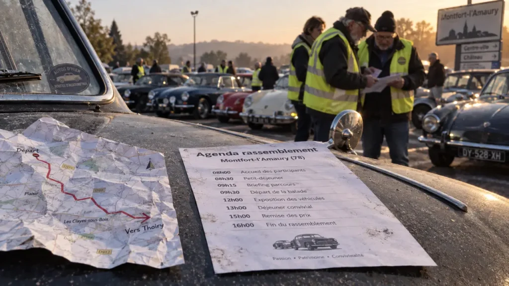 Ne partez pas sans vérifier la date exacte du rassemblement automobile ce week-end en Île-de-France