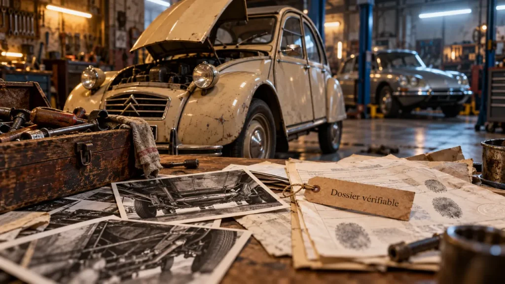 Citroën anciennes : de la 2CV à la SM, acheter sans sous-estimer les travaux