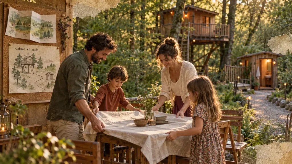 Hébergement insolite en famille : l’aventure, oui, les sanitaires à l’autre bout du domaine, non
